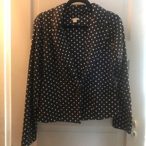Polka Dot Knit Blazer | Xhilaration